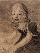Karl friedrich schinkel Portrait of the Artist-s Daughter oil painting artist
